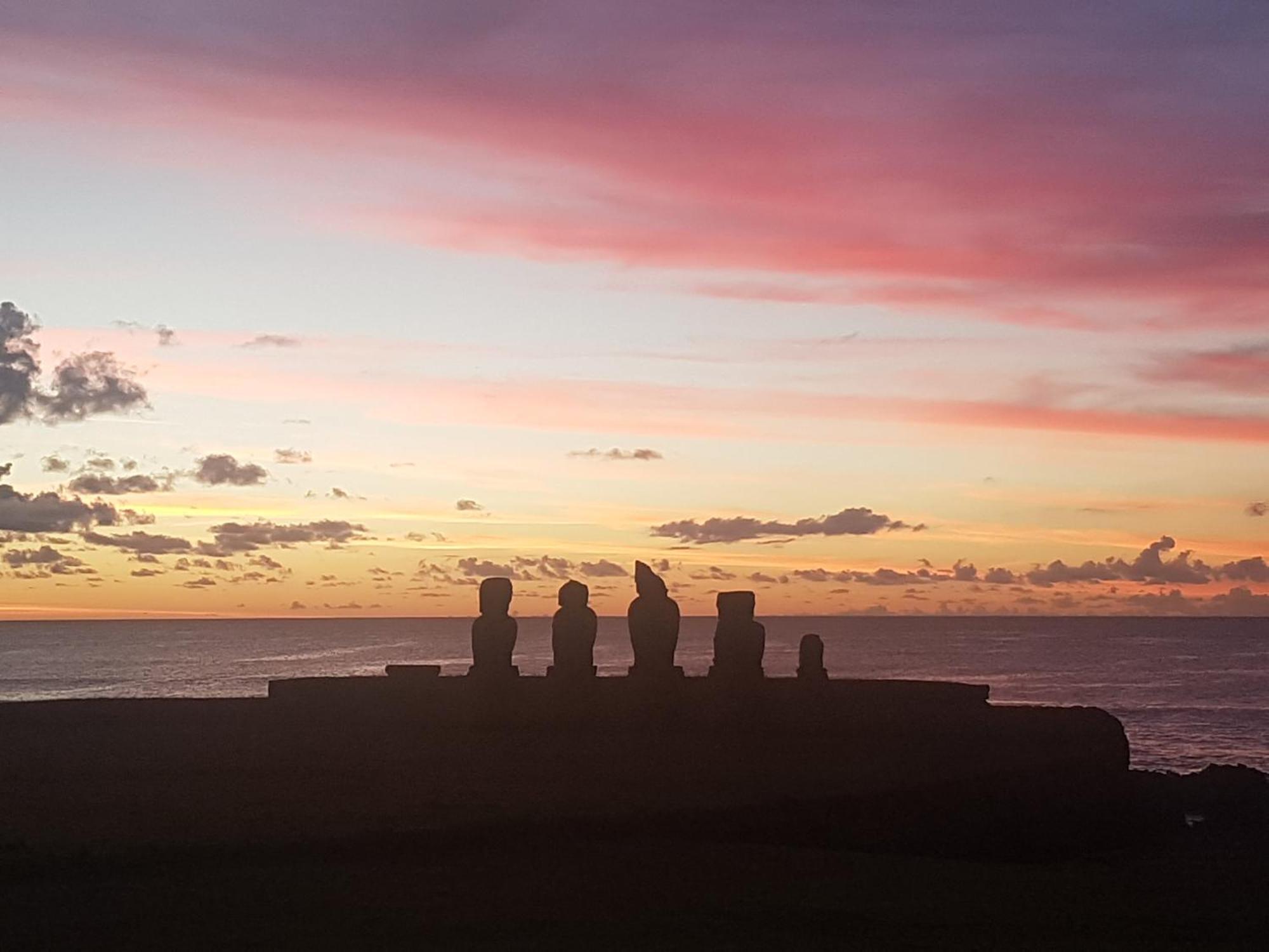 Cabanas Isla De Pascua Hanga Roa Buitenkant foto